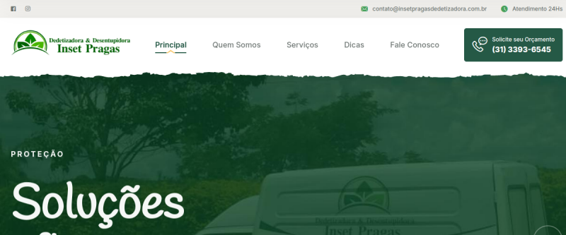 Inset Pragas Dedetizadora